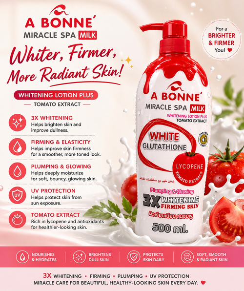 Abonne Miracle Spa Milk with Milk Glutathione and Tomato Extract