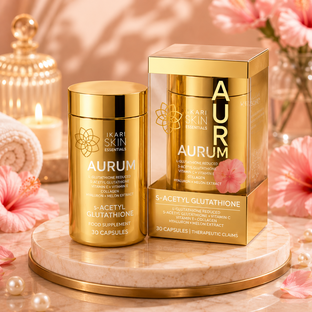 Hikari Aurum Glutathione Capsule 30 caps