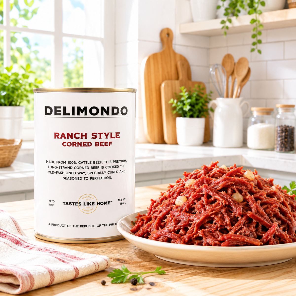 Delimondo Ranch Style Corned Beef 380g