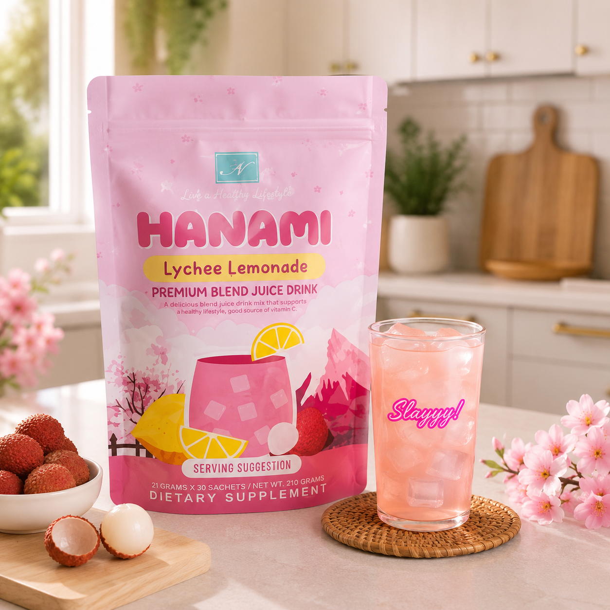 Hanami Lychee Slimming Drink