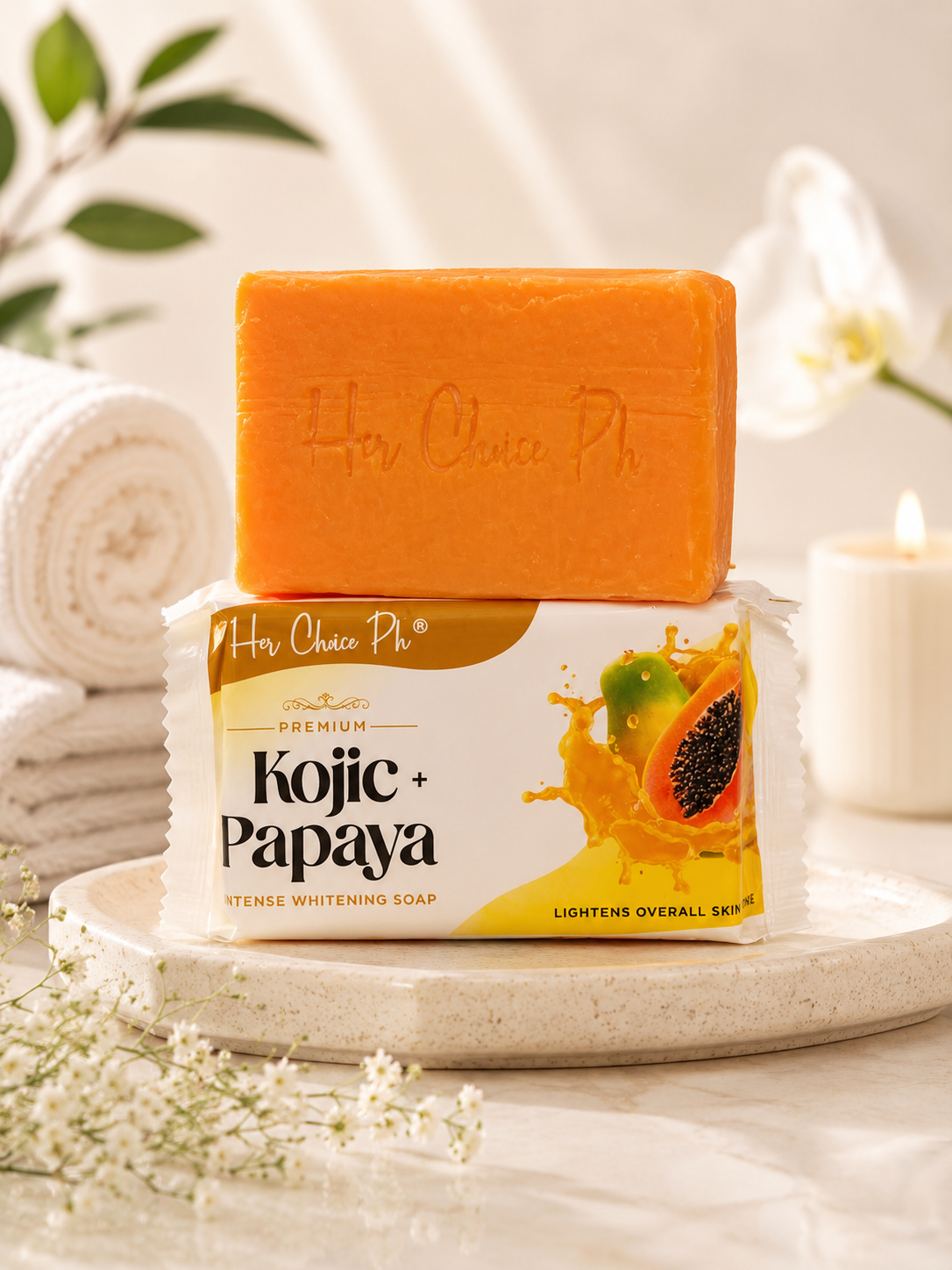 Her Choice Kojic Papaya Soap