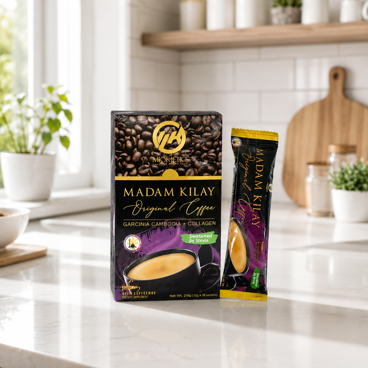 Madam Kilay Slimming Coffee 10 sachets