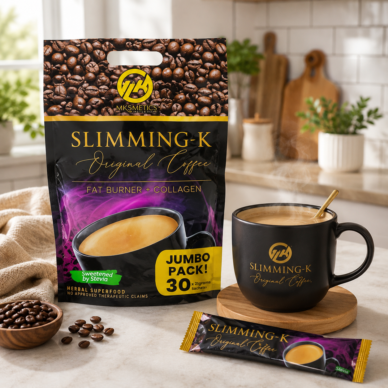 Madam Kilay Slimming Coffee Jumbo 30's