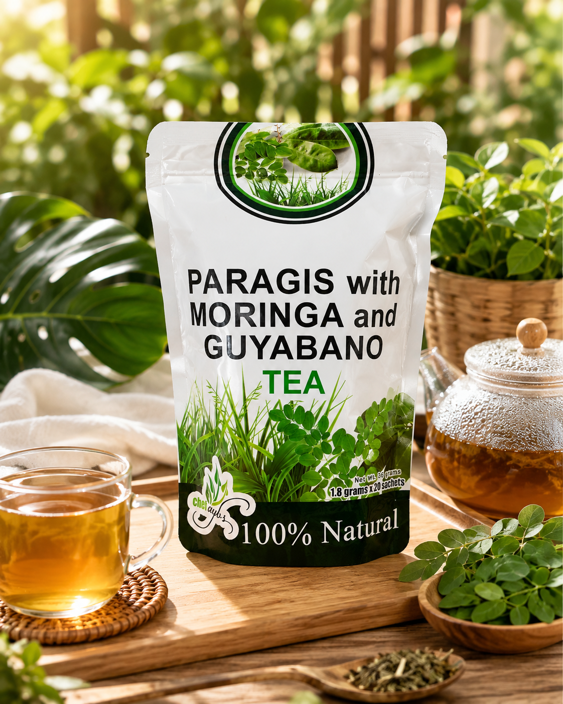 Paragis with Moringa and Guyabano Tea