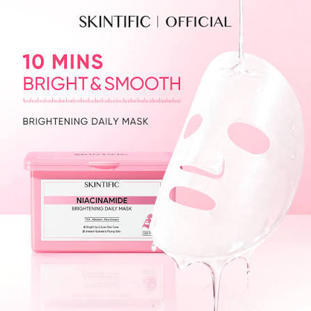 Skintific Brightening Niacinamide Sheet Mask 330's