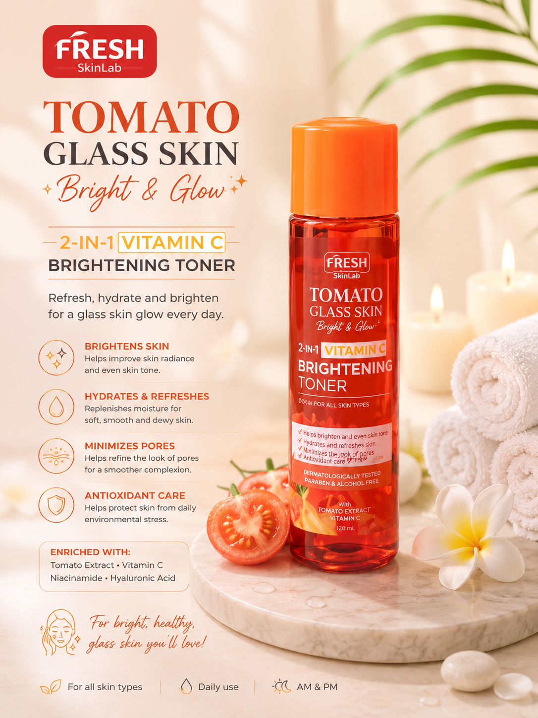 Fresh Skinlab Tomato Toner
